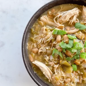 Slow Cooker Green Chile Chicken Stew