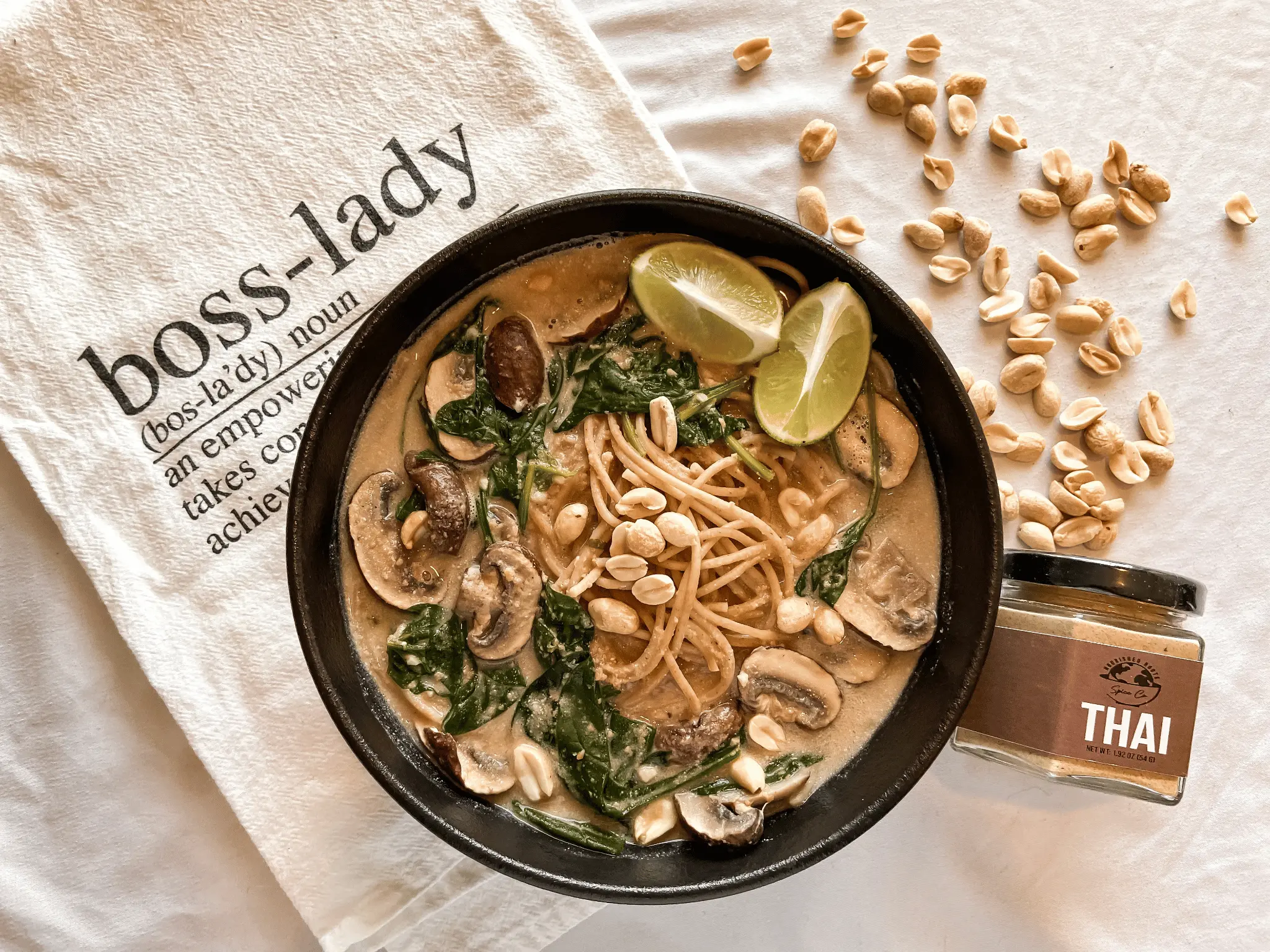 Vegan Thai Peanut Ramen