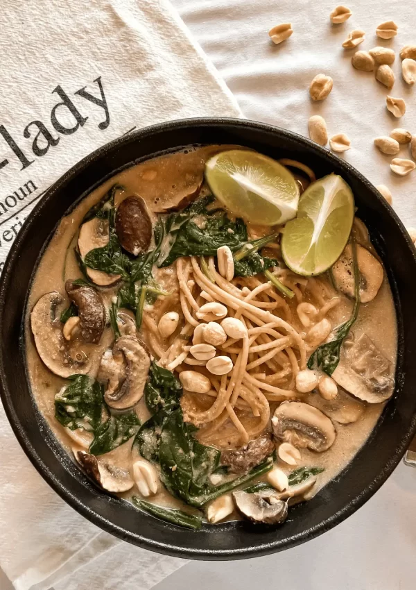 Vegan Thai Peanut Ramen