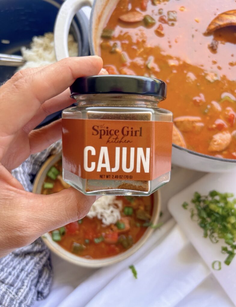 Cajun seasoning for chicken sausage shrimp gumbo