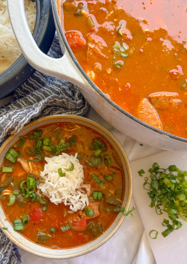 Chicken Sausage Shrimp Gumbo