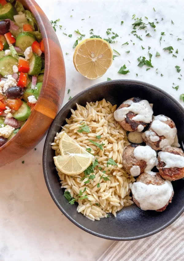 Greek Turkey Meatballs