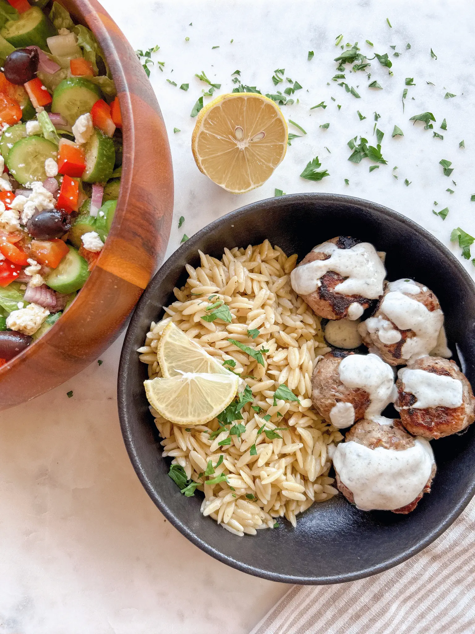 Greek Turkey Meatballs