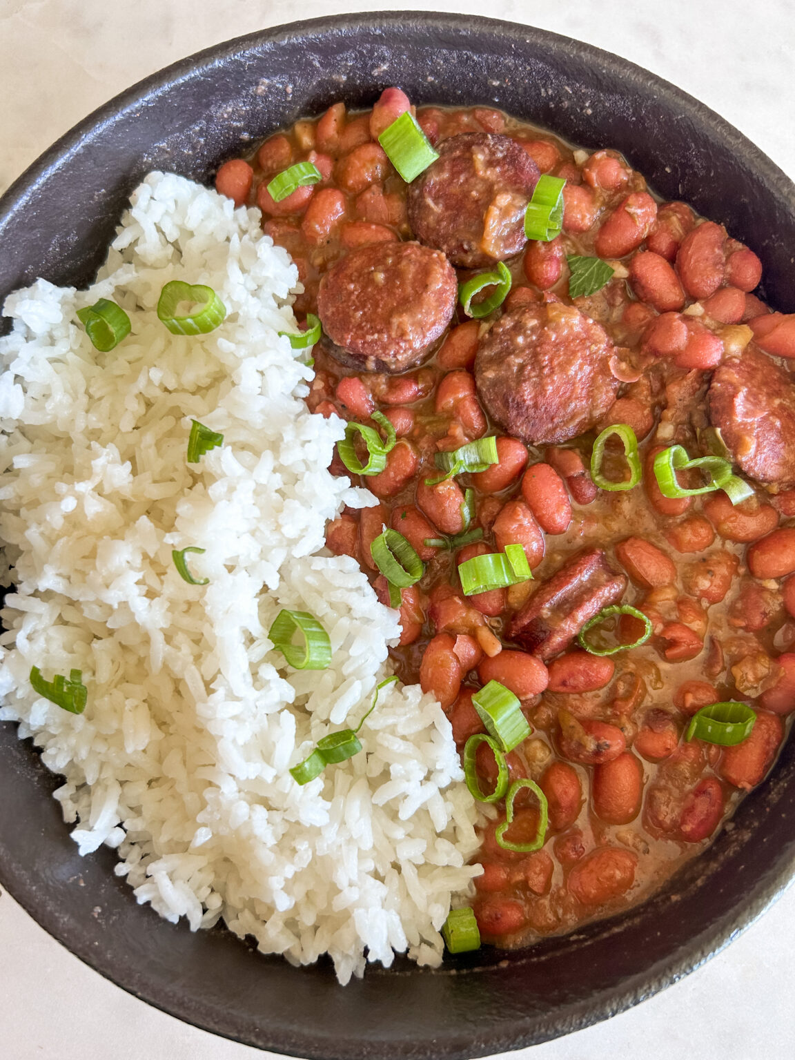 Authentic Cajun Red Beans and Rice Recipe (No Soak) - The Spice Girl ...