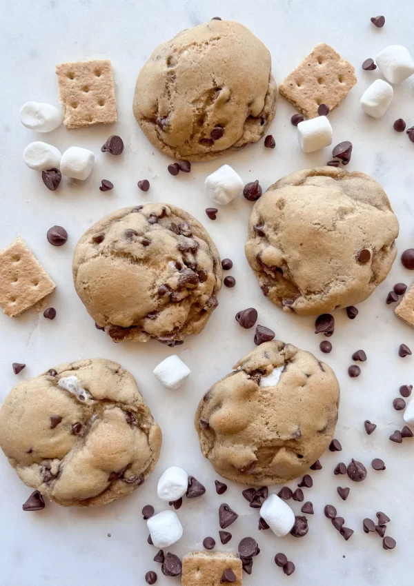 S'mores Chocolate Chip Cookies