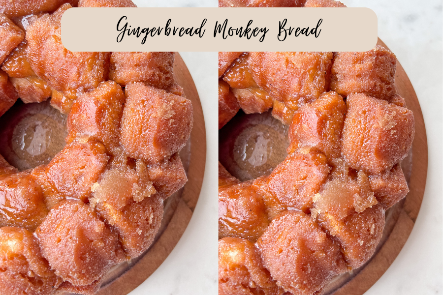 Gingerbread Monkey Bread