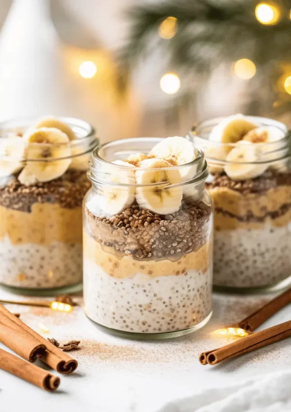 Gingerbread Overnight Oats