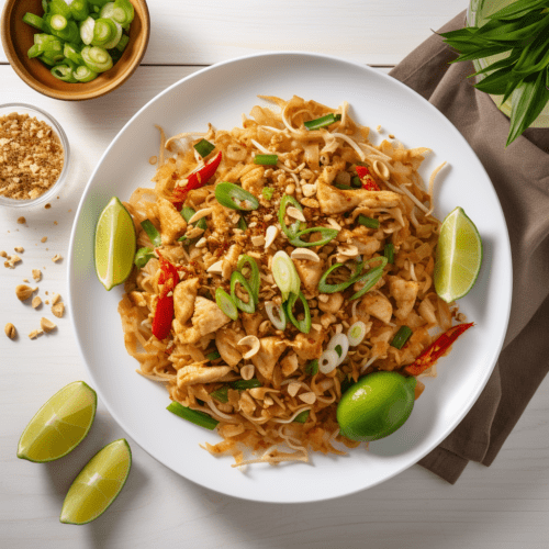 Authentic Chicken Pad Thai - The Spice Girl Kitchen