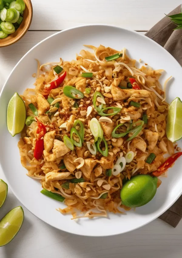 Authentic Chicken Pad Thai