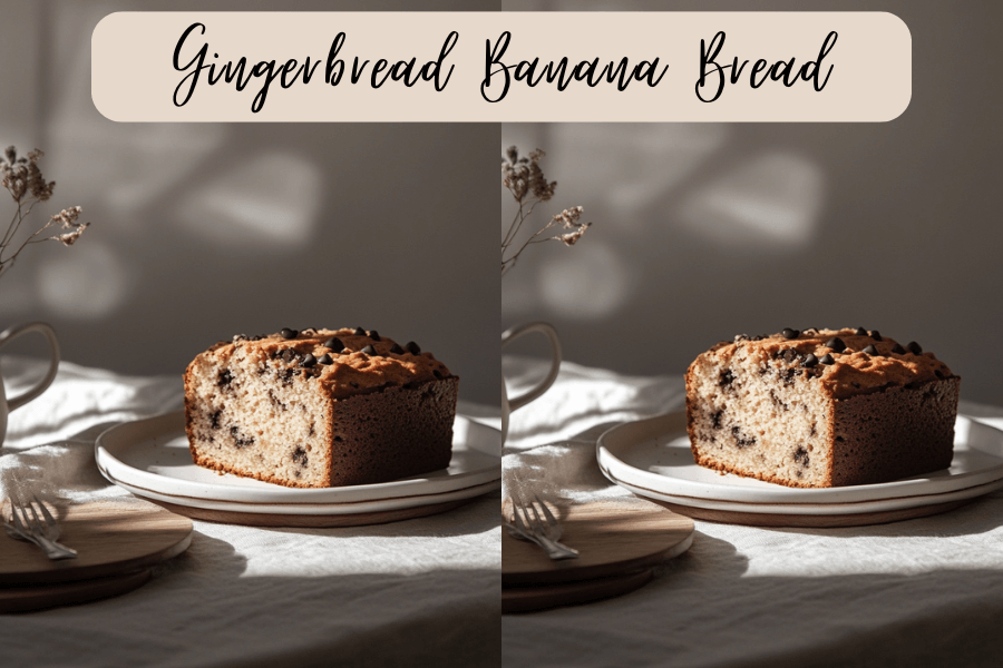 Gingerbread Banana Bread