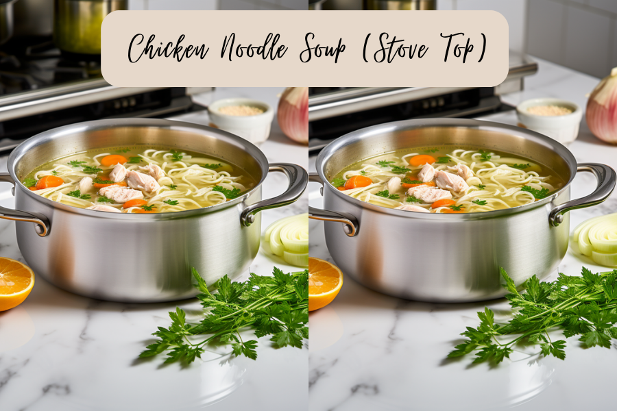 Chicken Noodle Soup Stove Top