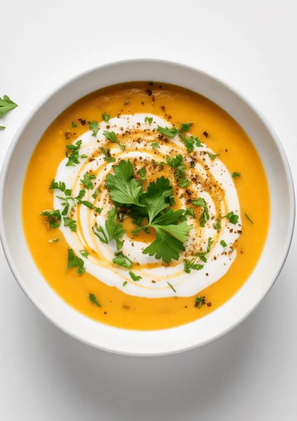 Honey Nut Squash and Lentil Soup