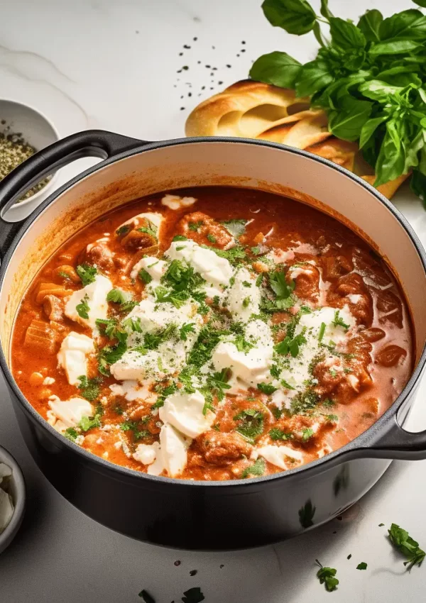 Lasagna Soup