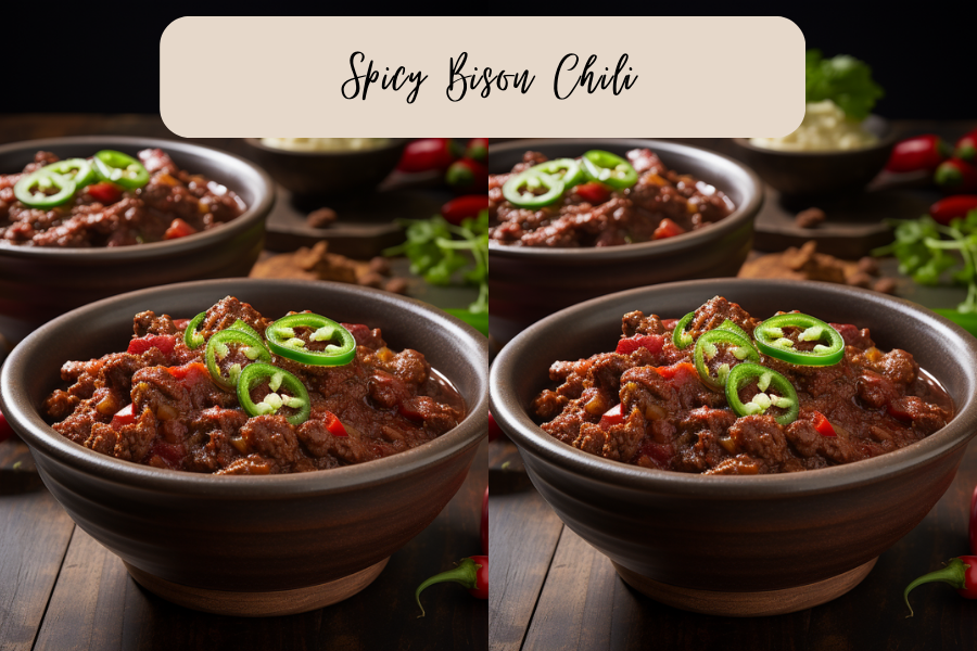 Spicy Bison Chili