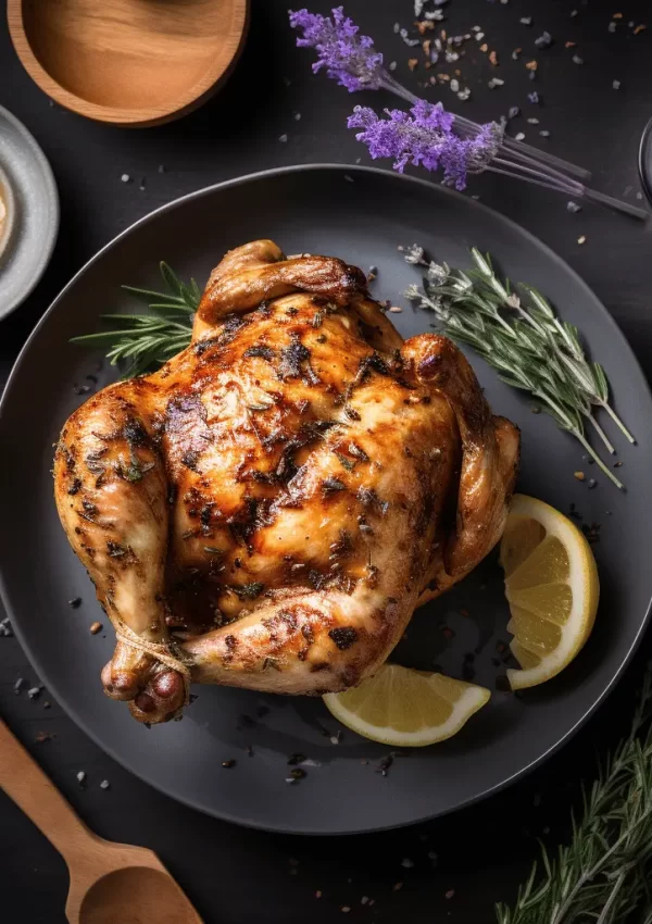 Instant Pot Lavender Honey Roasted Chicken