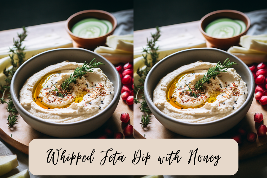 Whipped Feta Dip with Honey