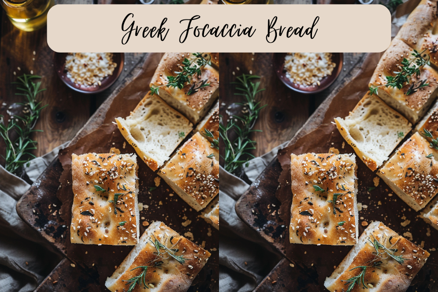 Greek Focaccia Bread