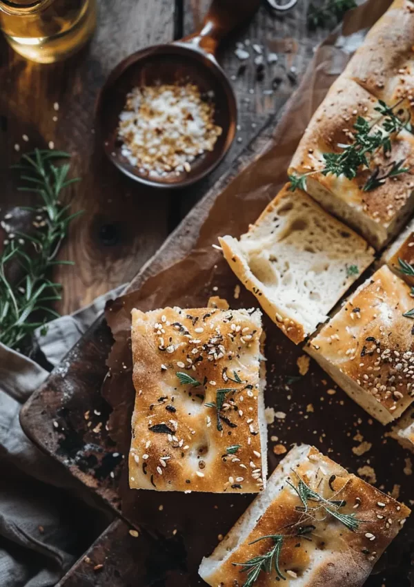 Greek Focaccia Bread