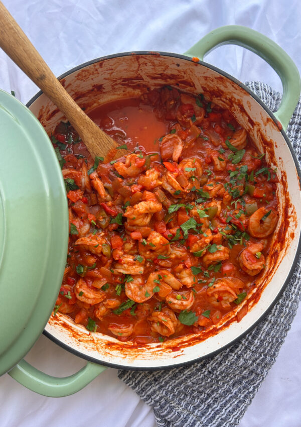 Camarones Enchilados (Cuban Shrimp Creole)