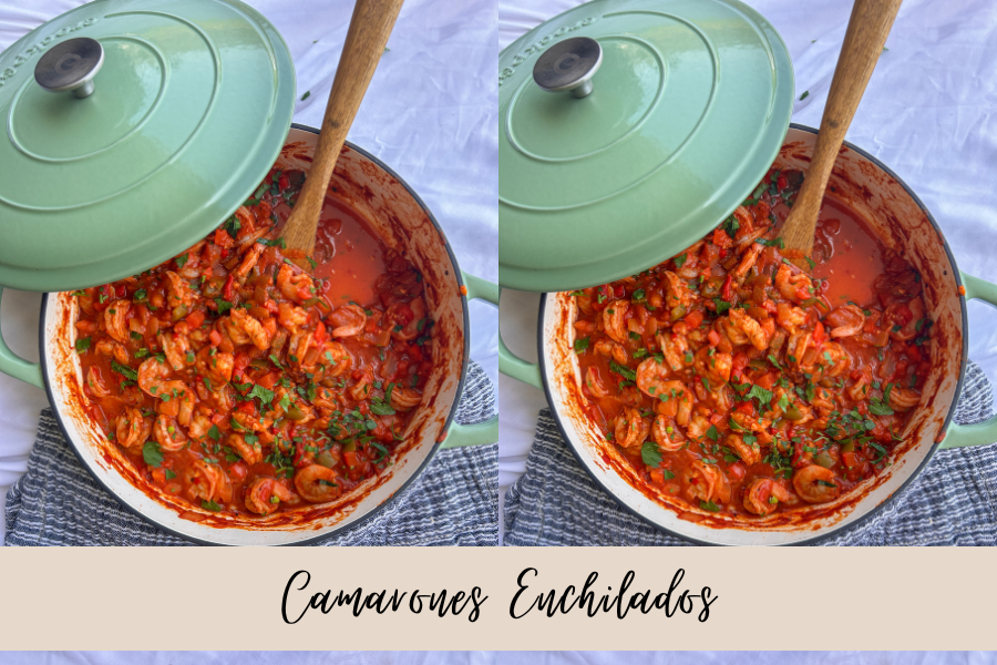 Cuban shrimp creole made with tender shrimp in a savory tomato sauce