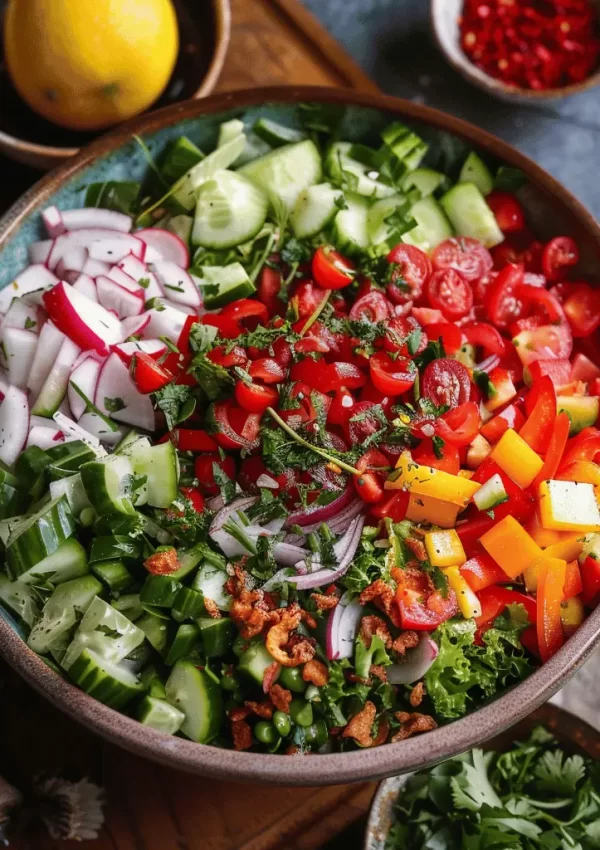 Salata Baladi (National Egyptian Salad)