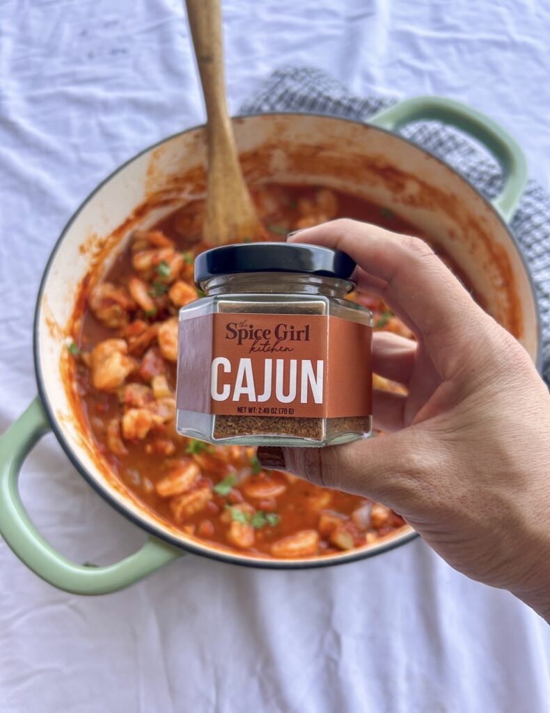 Shrimp Creole with The Spice Girl Kitchen Cajun Seasoning