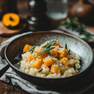 Butternut Squash and Sage Risotto