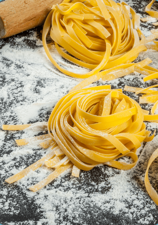 How To Make Homemade Pasta Without A Machine (2 Ingredients!)