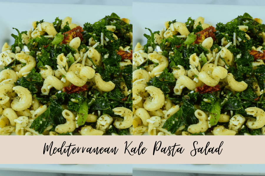 Mediterranean Kale Pasta Salad