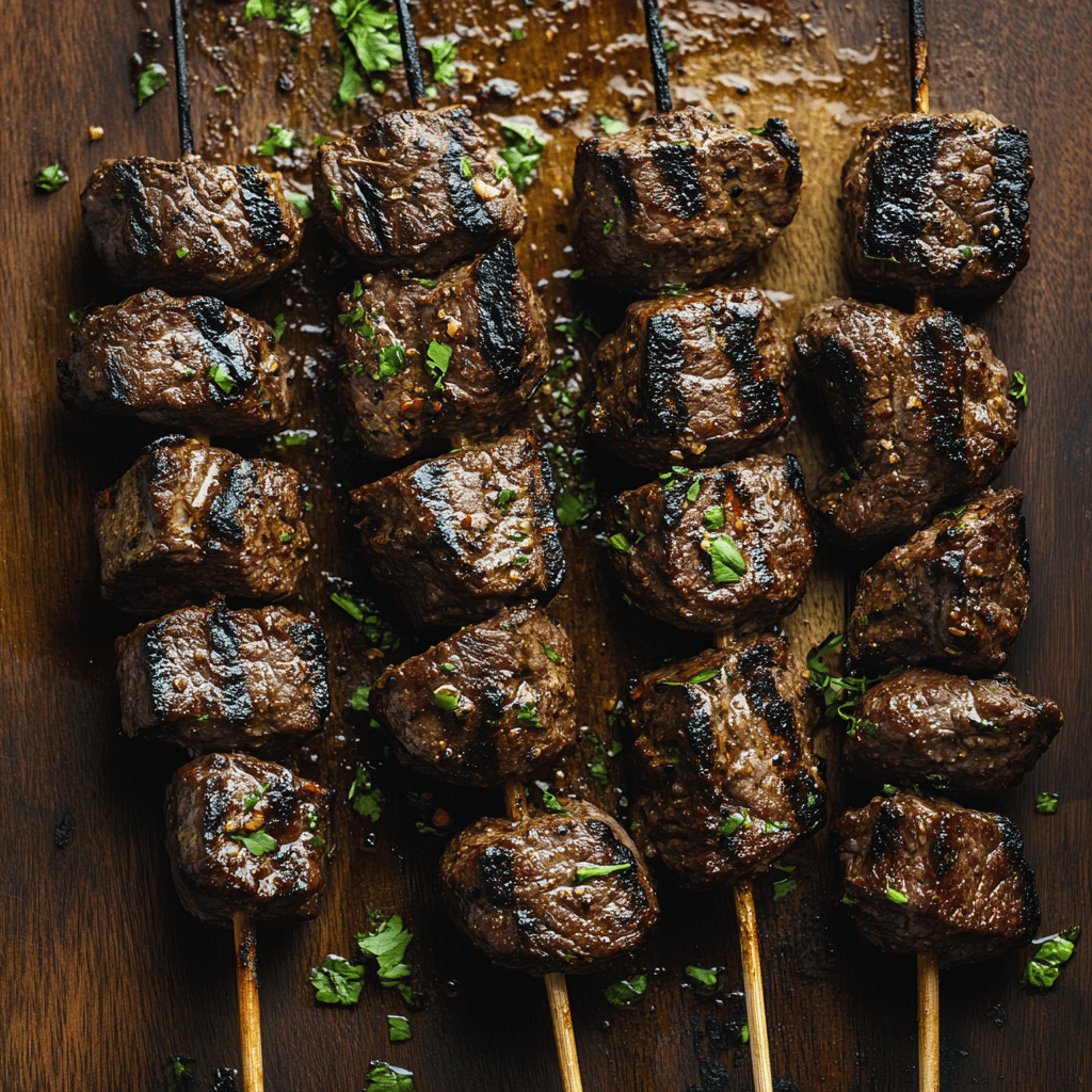 african beef kebabs