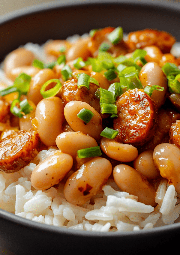 Louisiana-Style White Beans & Sausage