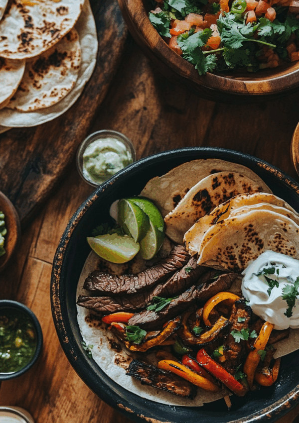 Skirt Steak Fajitas | Blackstone Griddle Recipes