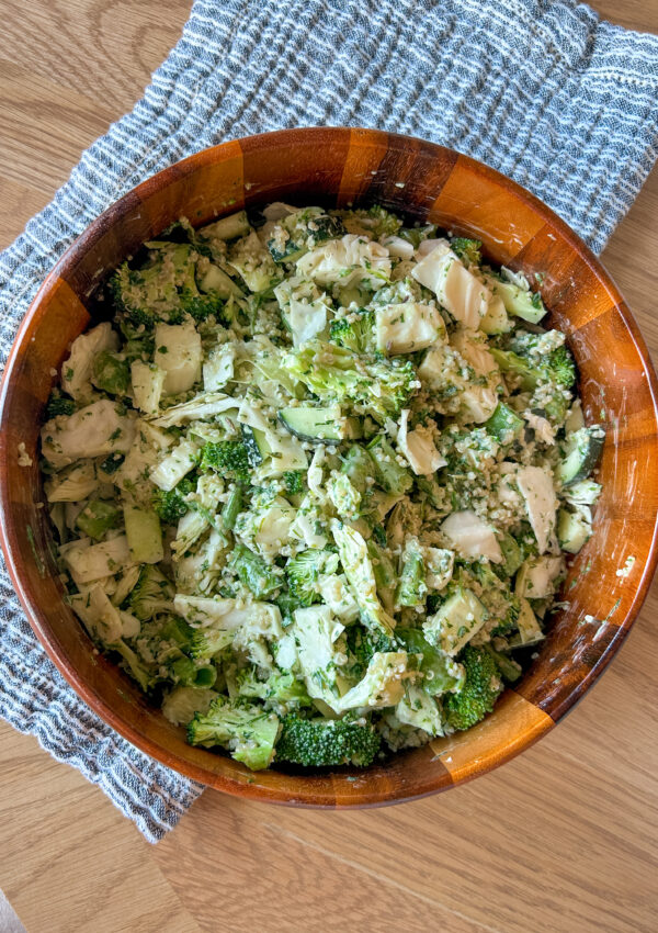 Easy Green Goddess Quinoa Crunch Salad