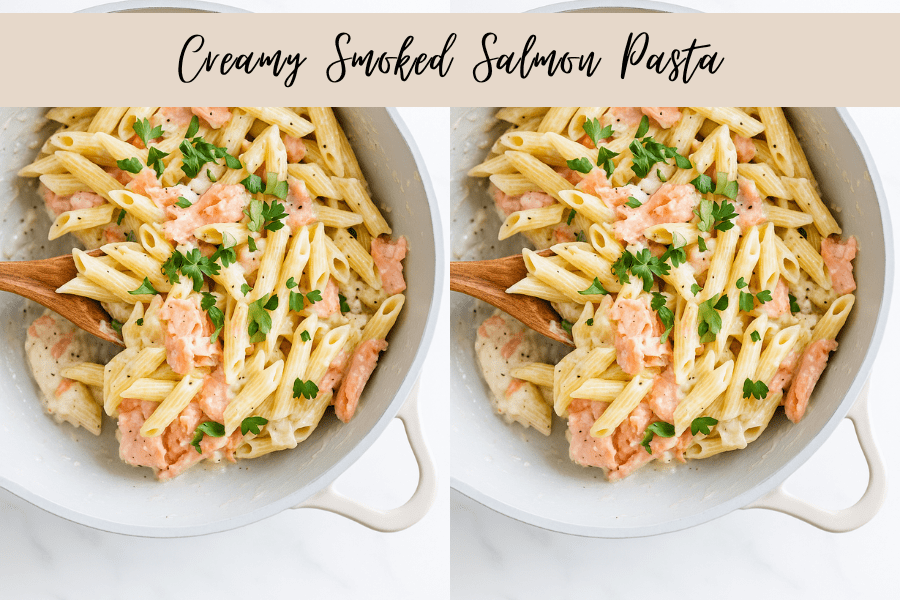 salmon pasta