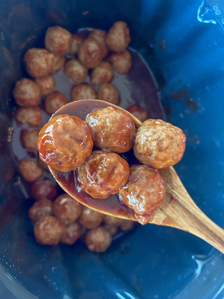 crockpot appetizer meatballs