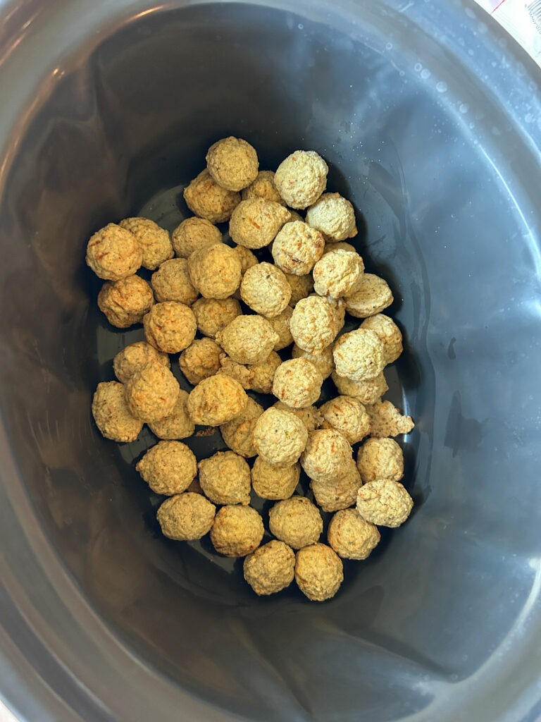 meatballs in crockpot