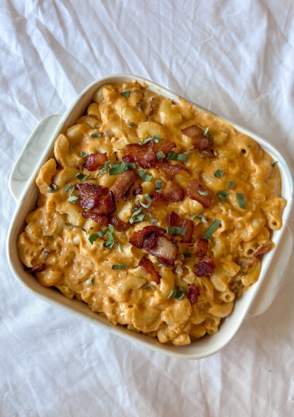 pumpkin mac n cheese