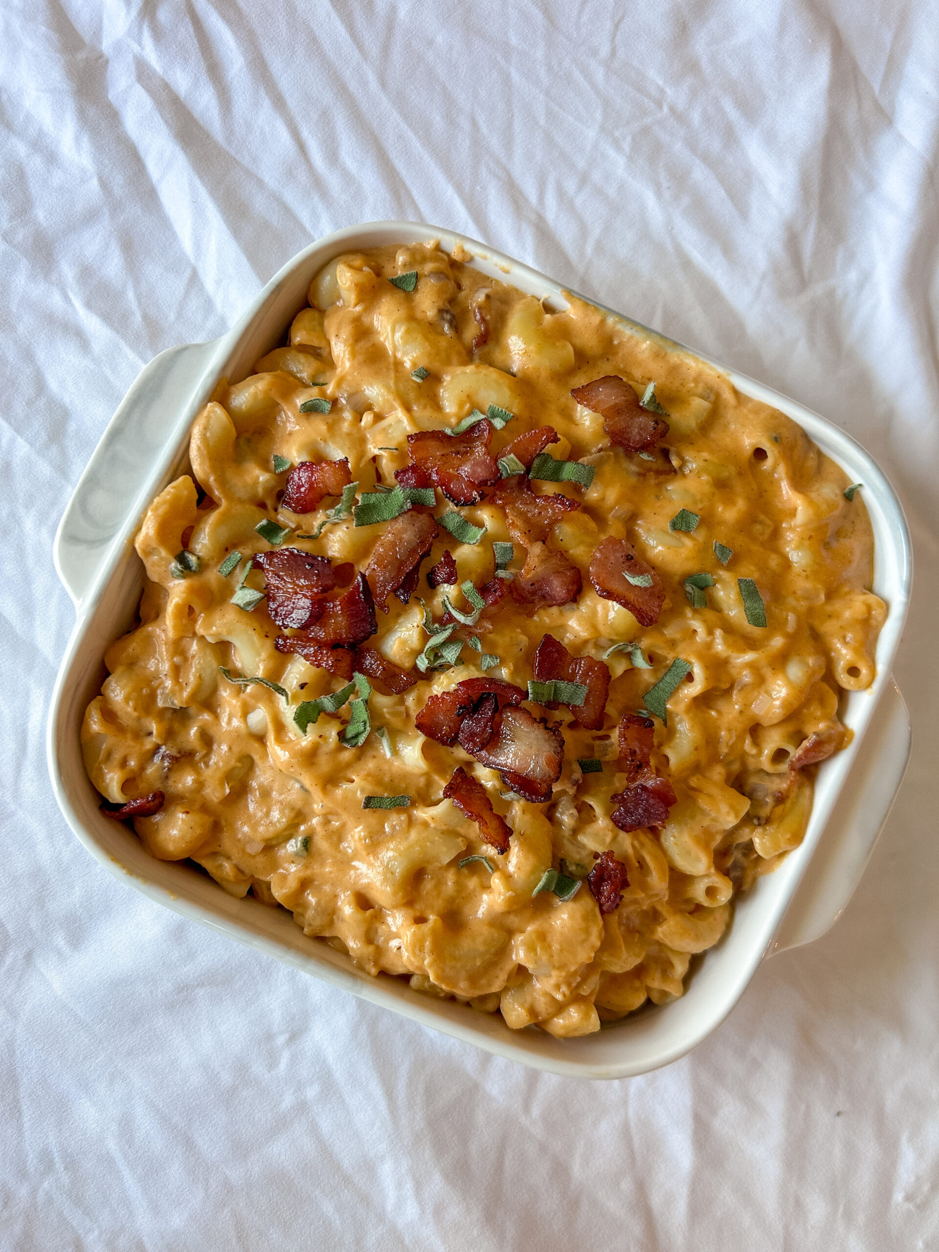 pumpkin mac n cheese