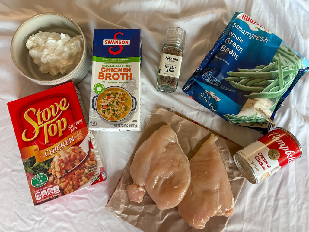 chicken and stuffing ingredients