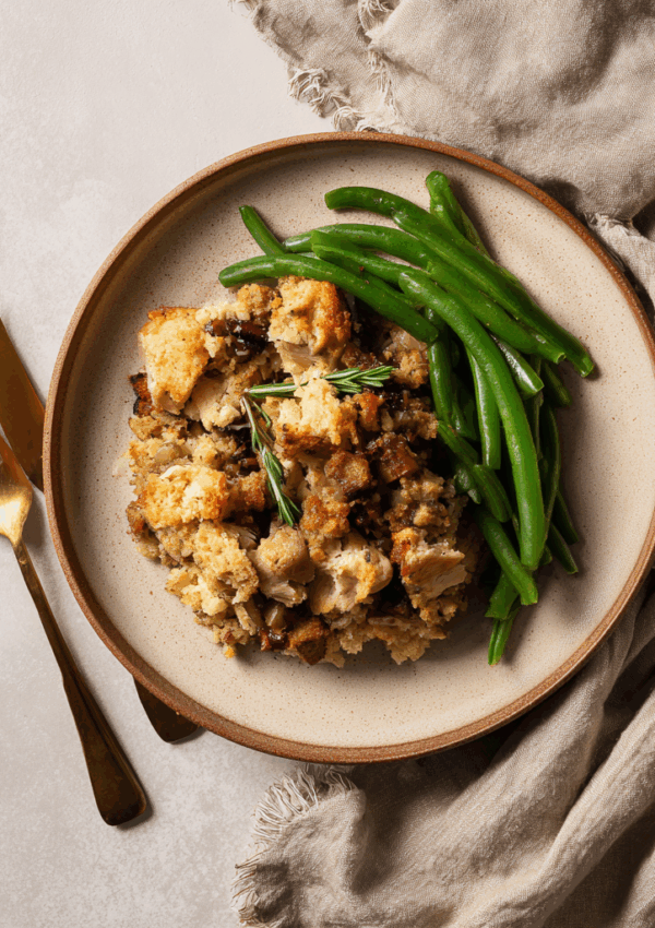 slow cooker chicken and stuffing