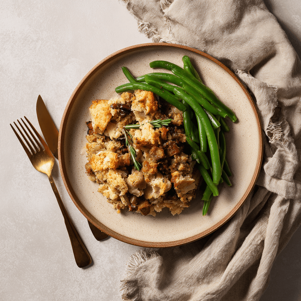 slow cooker chicken and stuffing