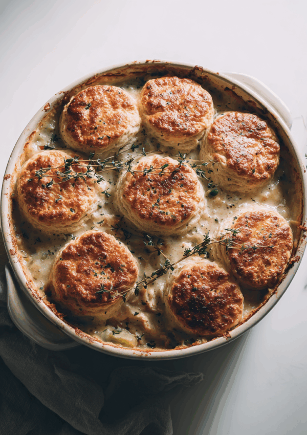 chicken pot pie casserole