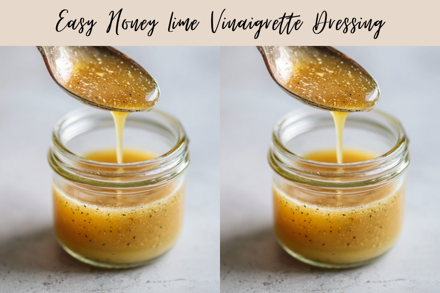 honey lime vinaigrette dressing