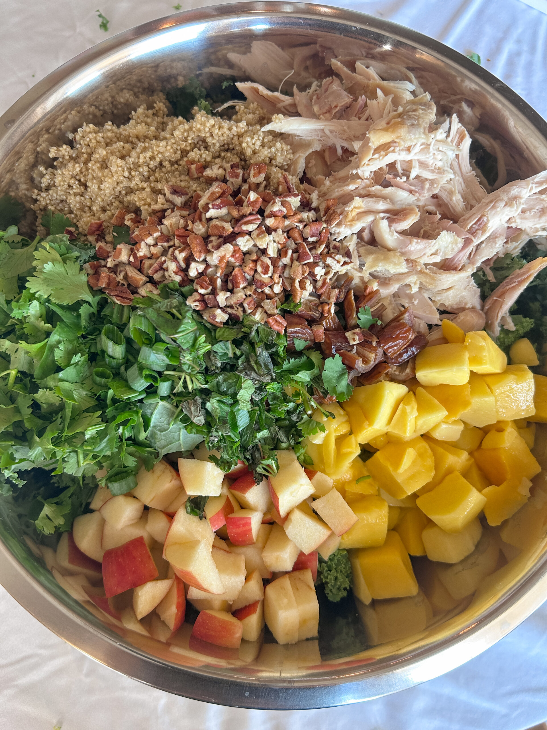 kale and quinoa salad