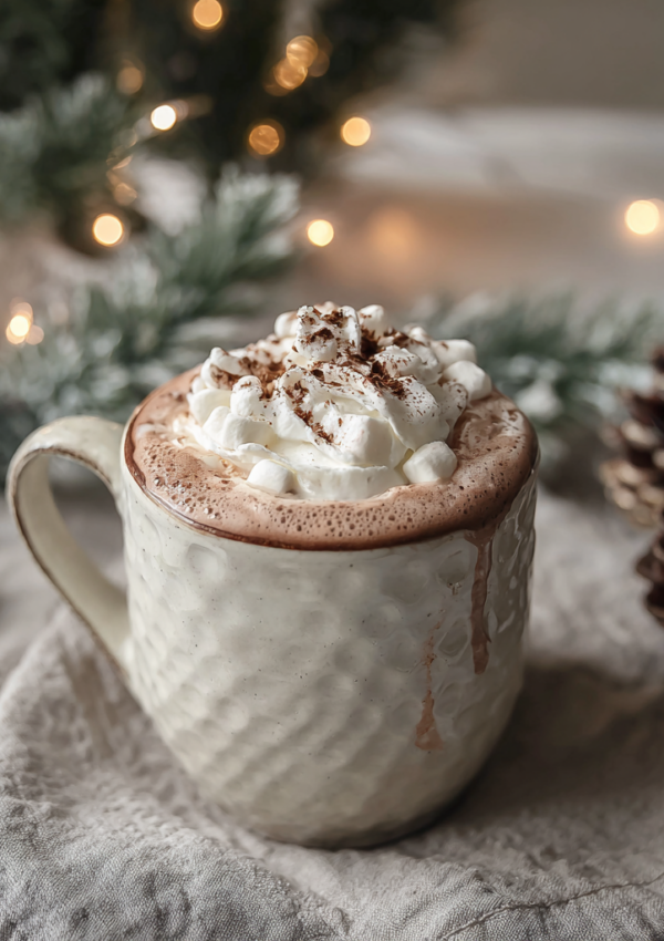 Eggnog Hot Chocolate