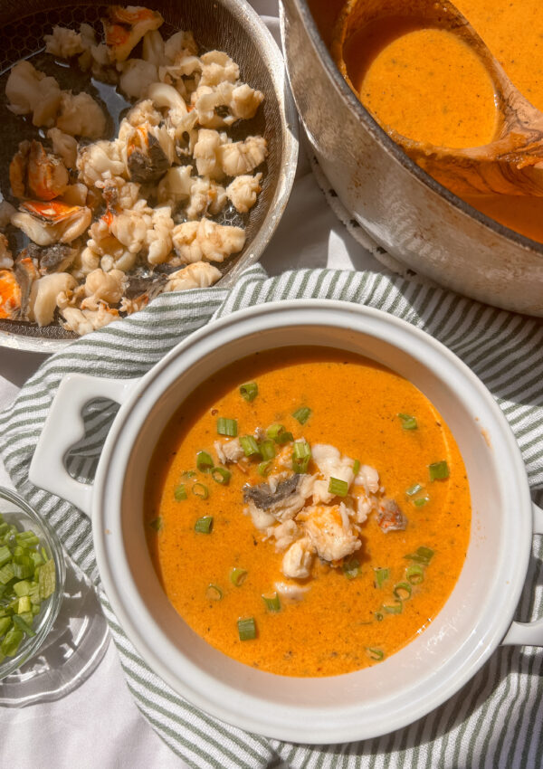 Lobster Bisque (Easy, Creamy, and Naturally Gluten-Free)