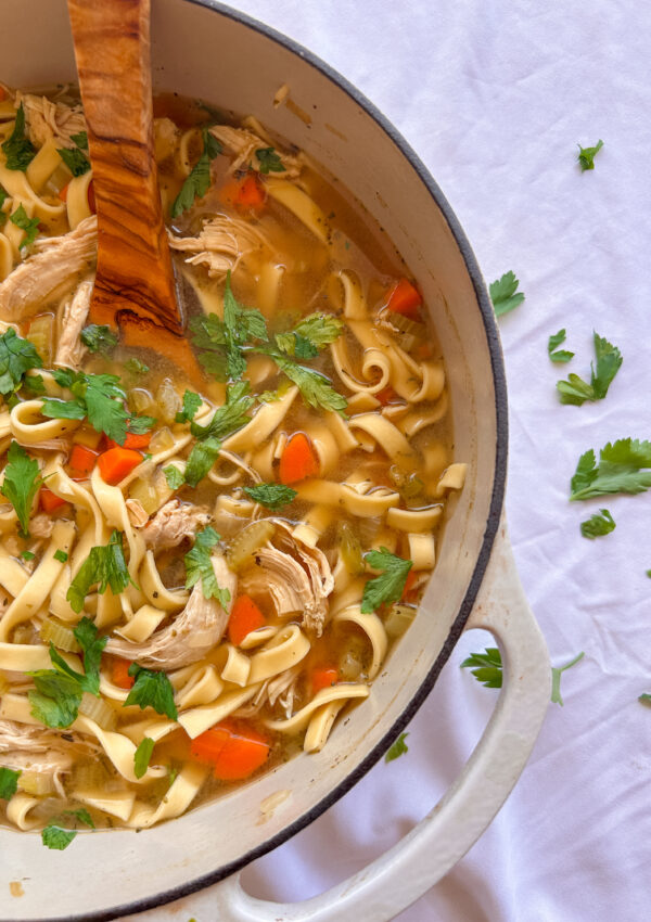 Stove Top Chicken Noodle Soup