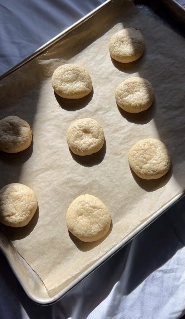 baked king cake cookies