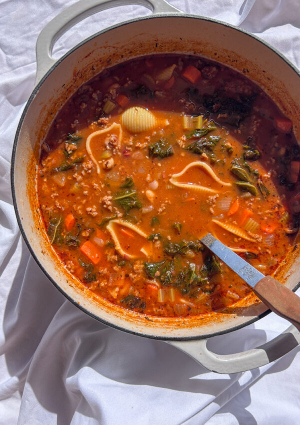Traditional Italian Pasta Fagioli Recipe (Classic Pasta and Beans Soup)