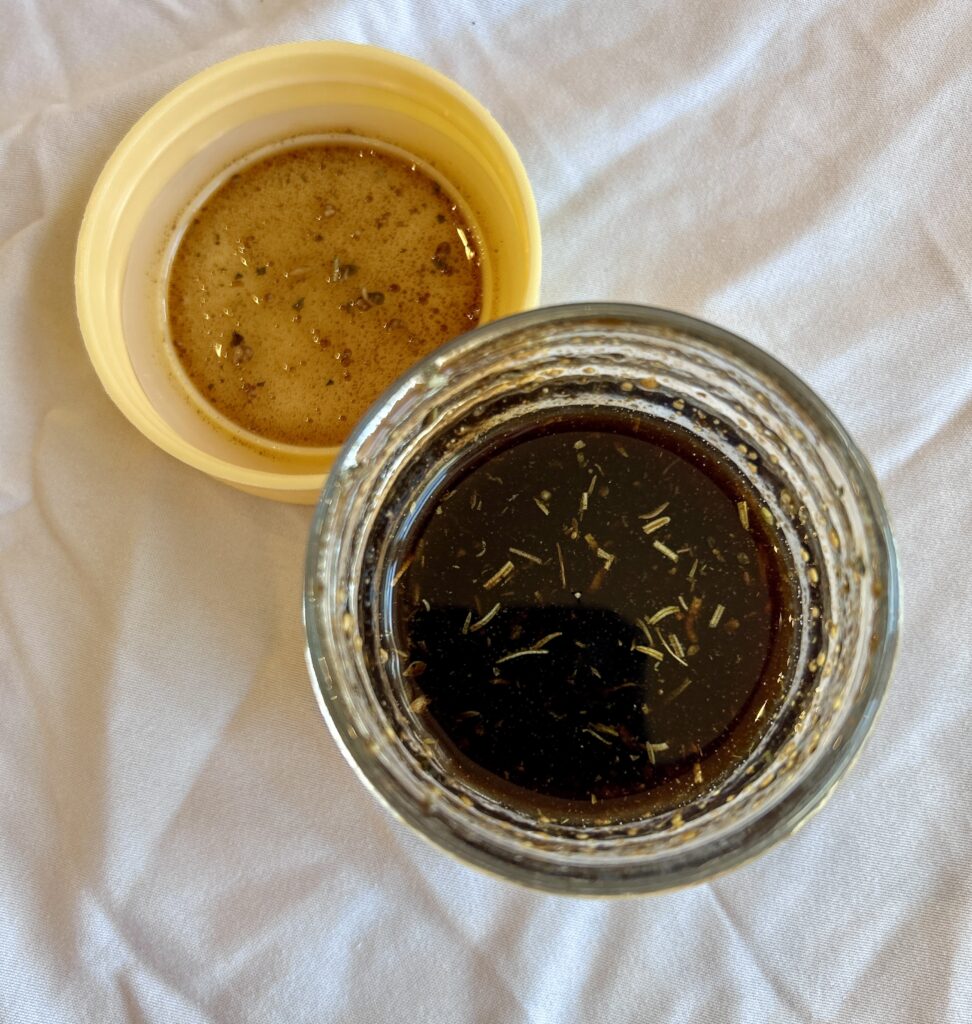 balsamic dressing for blueberry apple salad